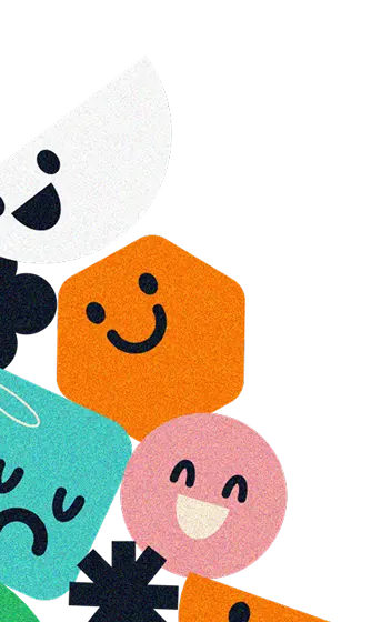 Decorative abstract shapes